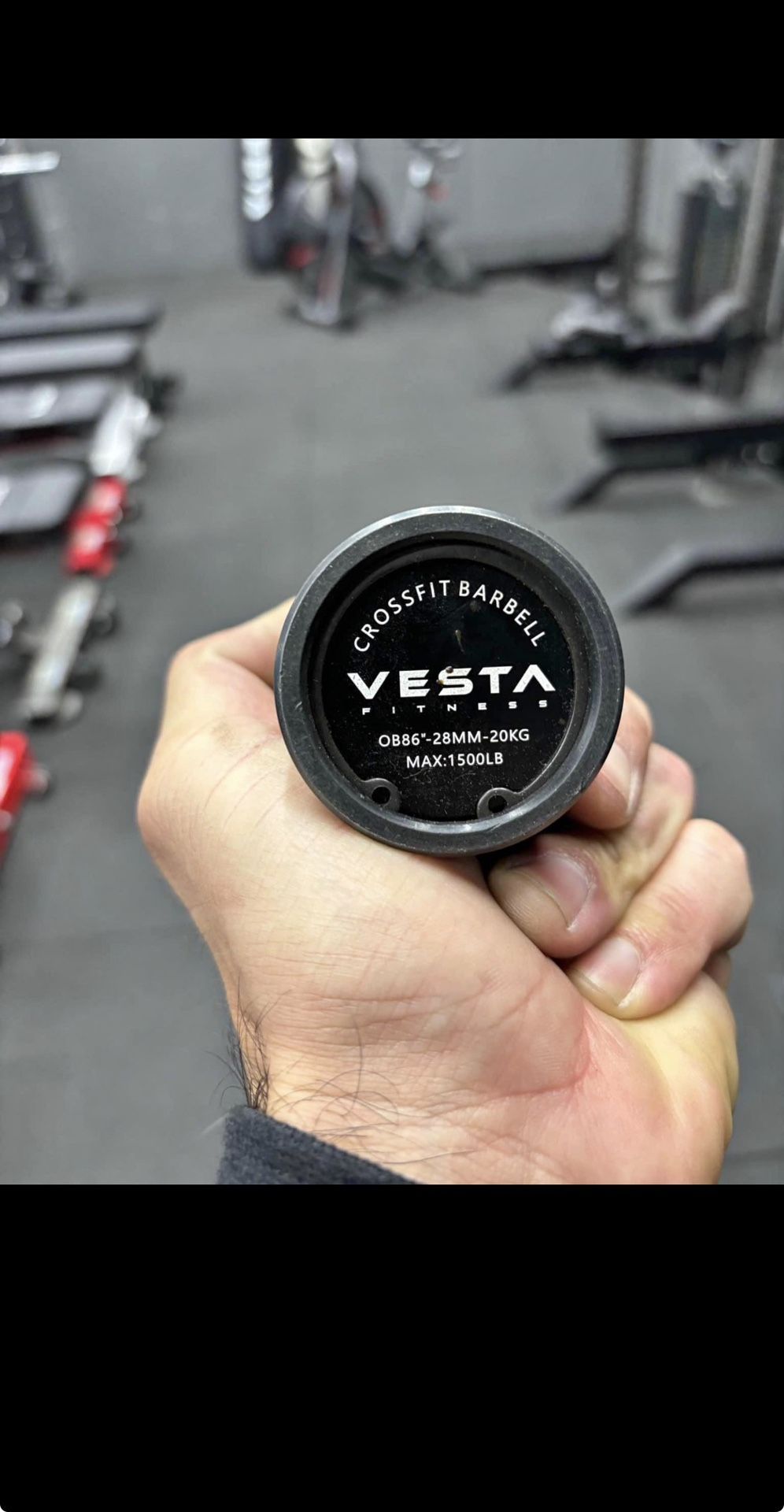 CrossFit Olympic Barbell (PINK) Vesta Fitness