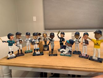 Seattle Mariners & Kraken Bobblehead Collection – Ichiro, Griffey, Félix, Julio + More
