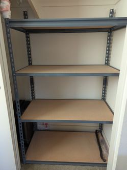 Heavy Duty Steel Storage Shelf – Excellent Condition