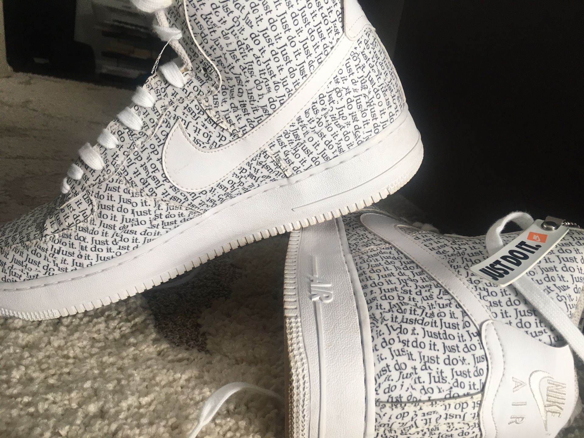 Matemático Cuyo labios Air Force 1 just do it for Sale in Salisbury, NC - OfferUp