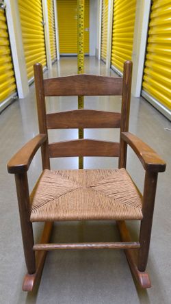 Handmade Wooden Antique Vintage Children's Chair