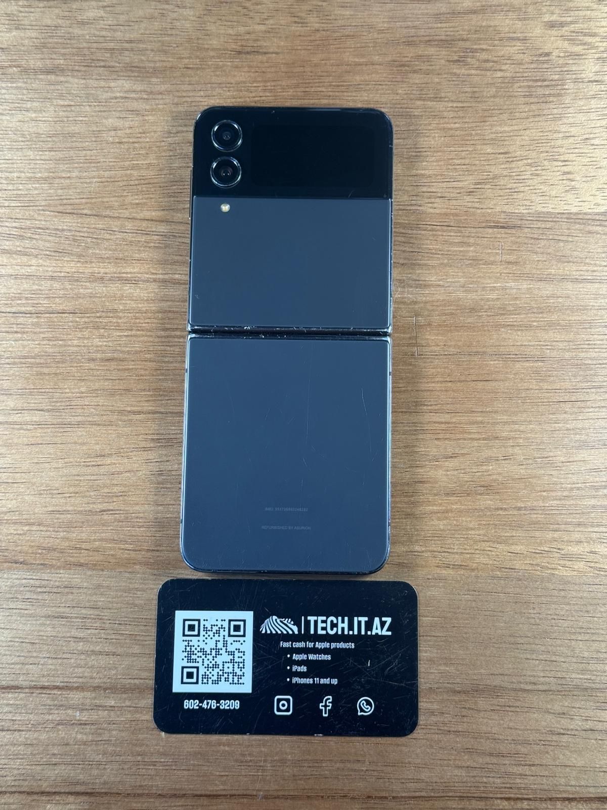 📱 Galaxy Z Flip4 | 128GB | Black | Unlocked (Any Carrier)