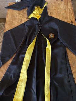Harry Potter Hufflepuff Costume Robe with Hood