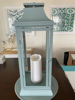 Faux Candle Glass Enclosure 