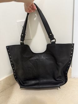 Black Leather Purse