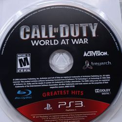 Call Of Duty World At War Ps3
