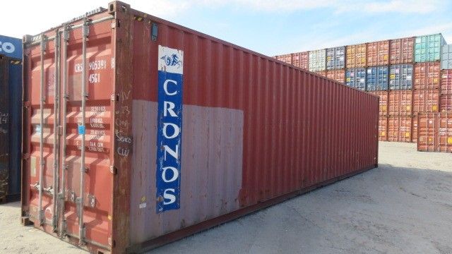 40HC Wind & Water Tight Shipping Containers For Sale