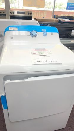 GE 6.2-cu ft Vented Electric Dryer white-1 year warranty