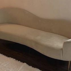 cream chaise -free