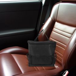 Multifunctional Storage Bag for Car Insulated Car Seat Back Organizer Practical Storage Pouch for Travel and Outdoor Use Black