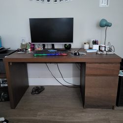 Ikea Brown Computer Desk