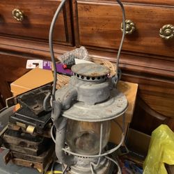 Antique Rail Road Lantern 
