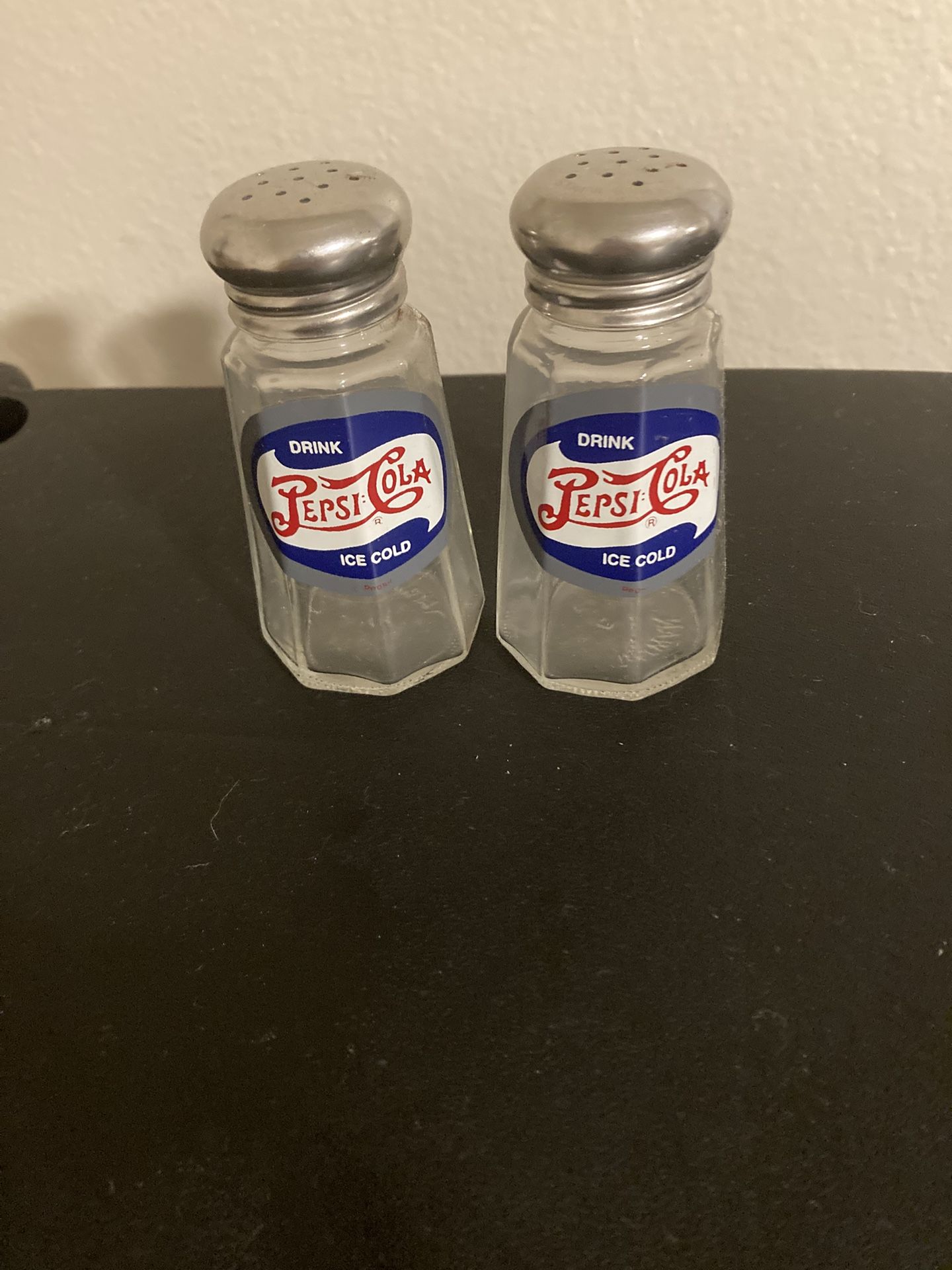 Vintage Pepsi, Salt And Pepper Shakers