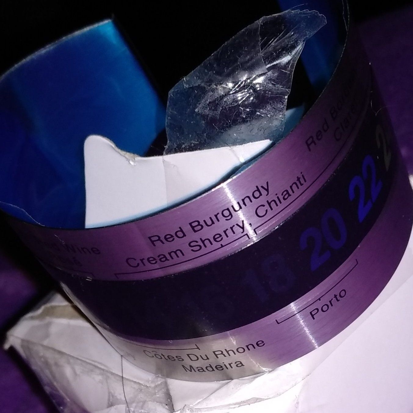 Illuminated Bottle Thermometer Bracelet
