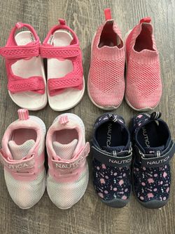 Girl Shoes Size 7T - $5 Each Or $18 For All