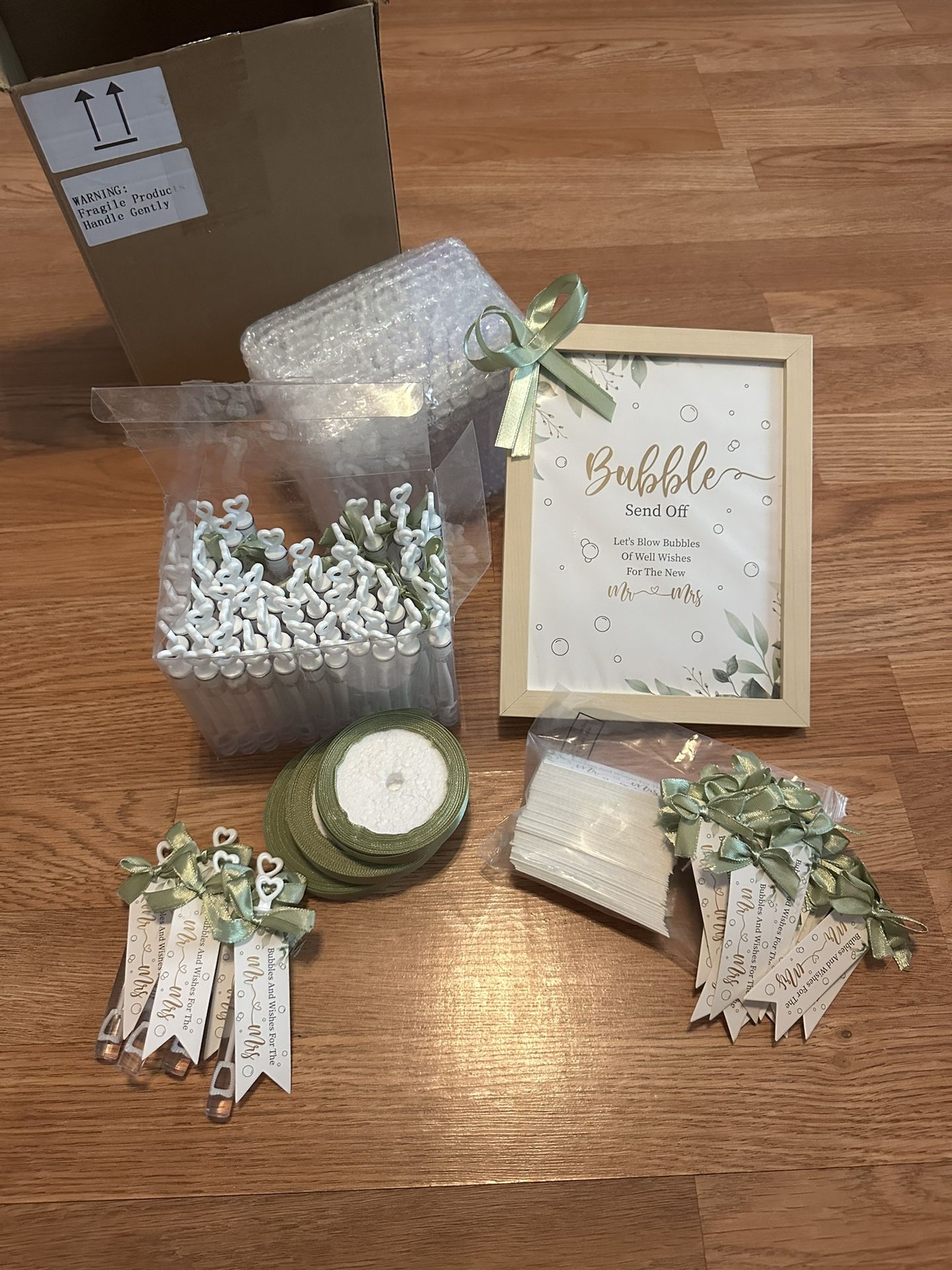 Bubbles Wedding Favors