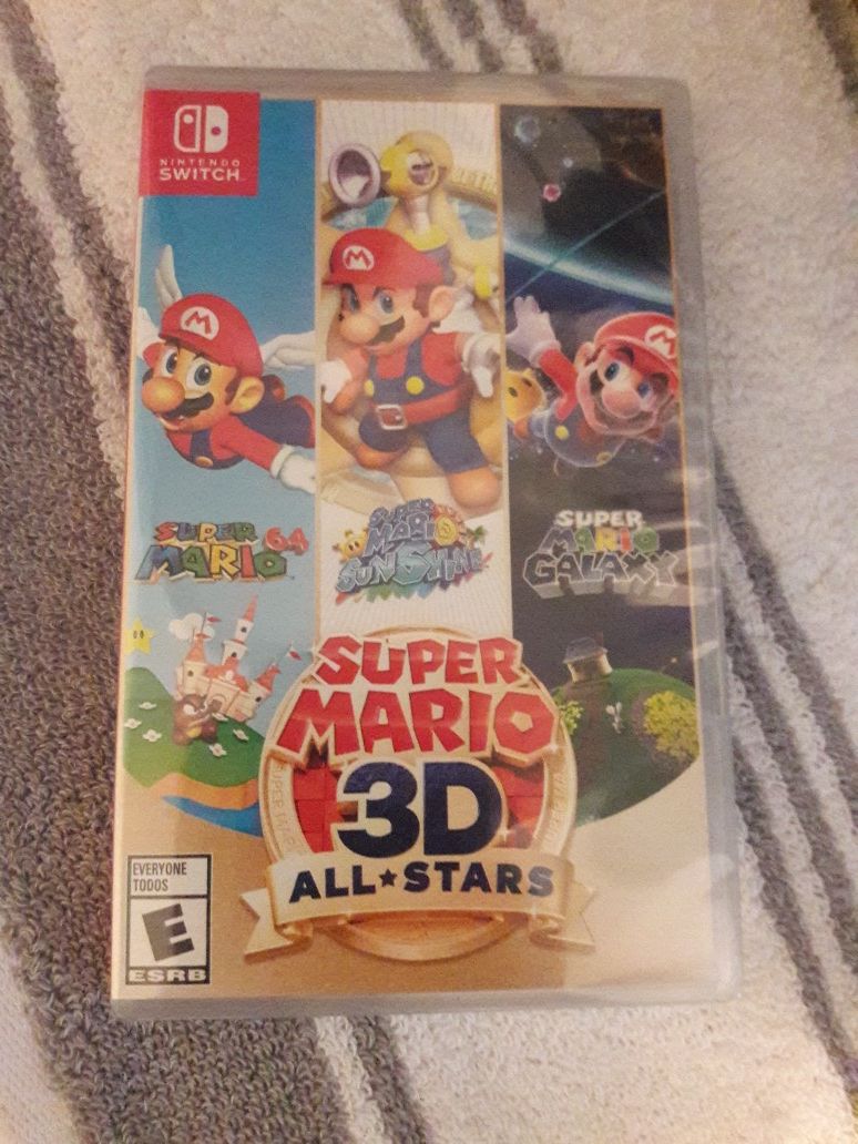 Super Mario 3D all stars Nintendo Switch