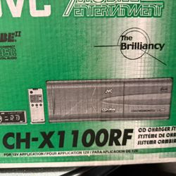 New JVC CH-X1100RF 12 Disc CD Changer System 12V Application NEW Sealed 
