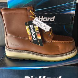 Die Hard Work Boots Steel Toe Size 12 $60 