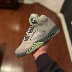 Jordan 5 Green Bean Sz 9.5 