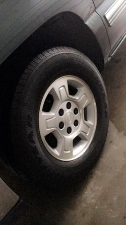 17” Chevy 6 lug