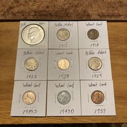 1972 Eisenhower Dollar Coin Set