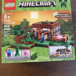 Lego Minecraft  The First Night NEW 