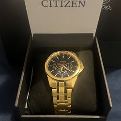 Gold Citizen Watch