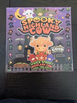 PPNC Spooky Highland Cow Mystery Blind Box Dough Filled