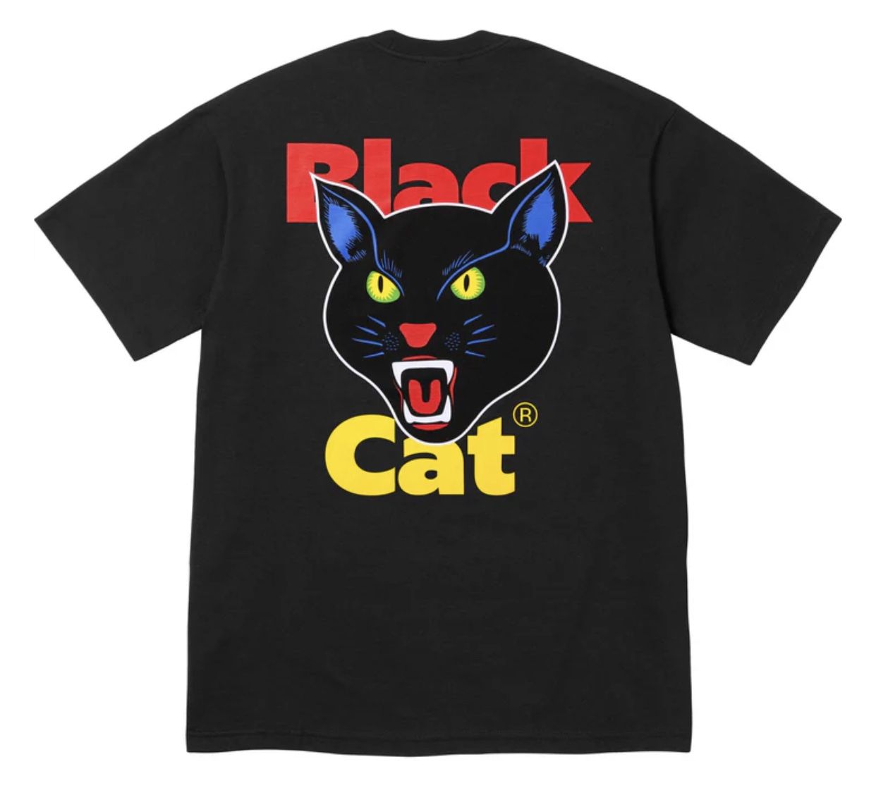 Supreme Black Cat Tee