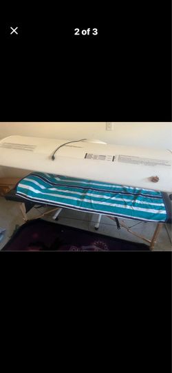 Red light therapy bed