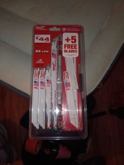 $15 Milwaukee sawzall blades
