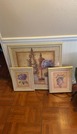 Framed Art (3 pieces)
