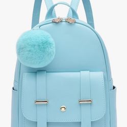 Mini Blue Backpack