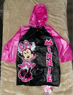 Minnie Mouse Rain Coat size small 4