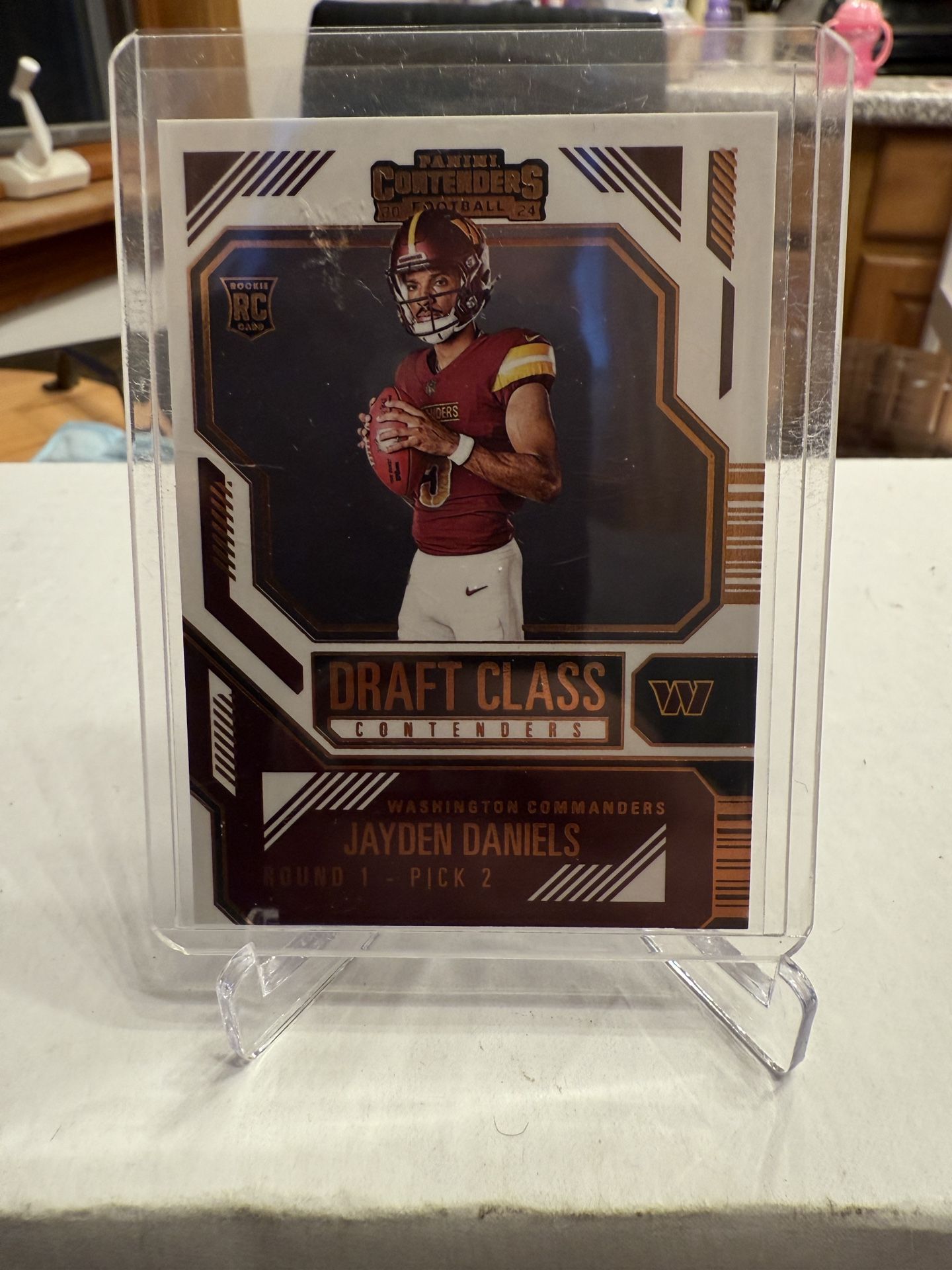 2024 Contenders Jayden Daniels Draft Class Bronze Rookie Card RC #2