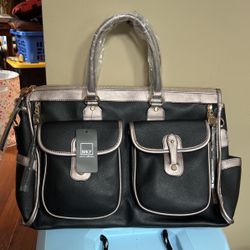 Faux Leather Tote Bag/Purse 