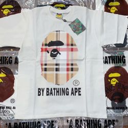 White Bape Tee