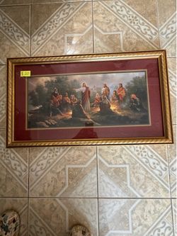 Jesus and apostle frame