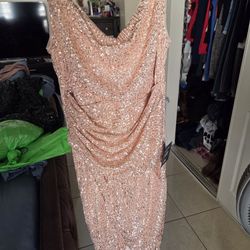 Lulu's Dress Gold