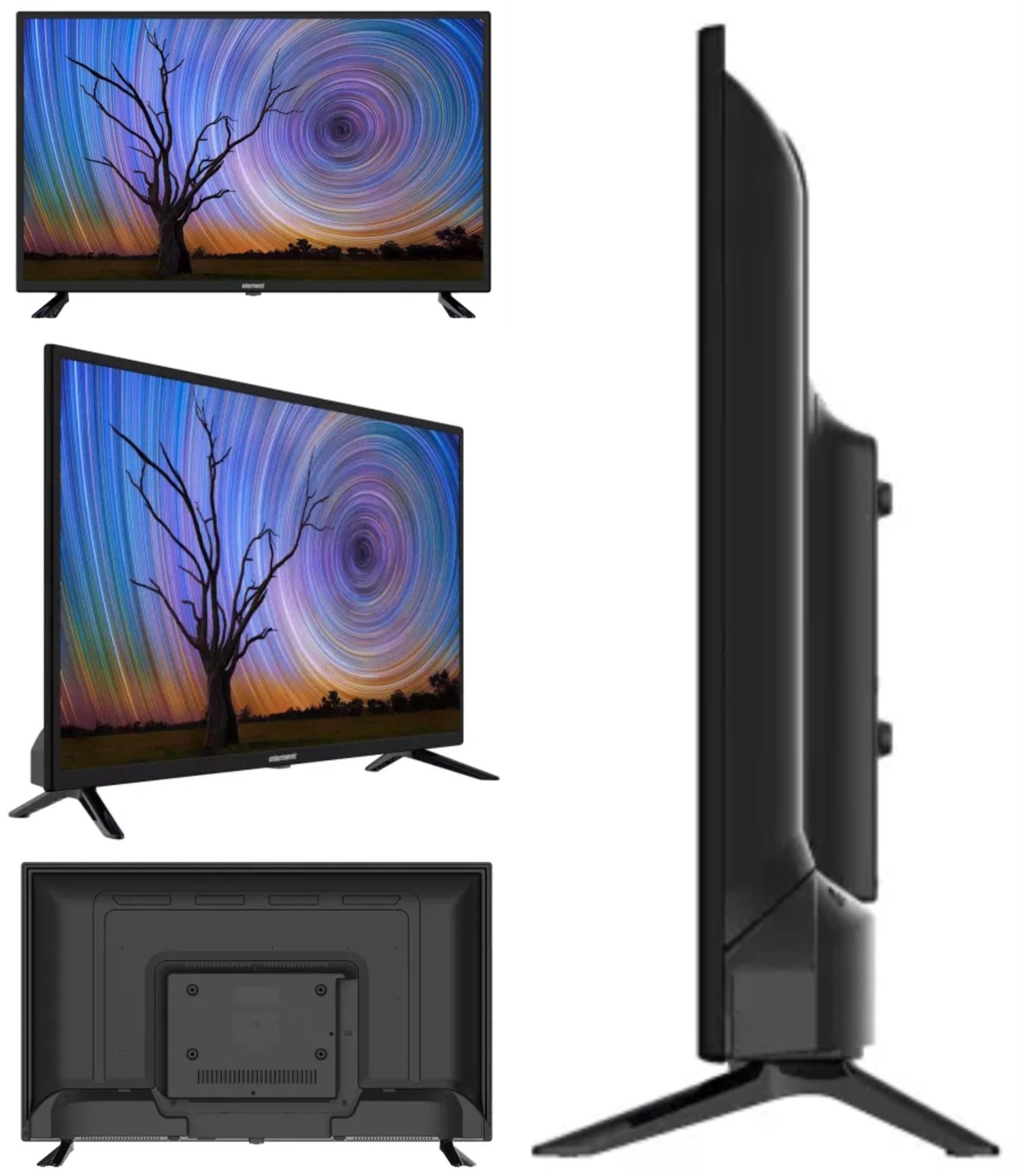 🎃  1 ELEMENT  32" 720P HD TV HDMI... Value $120