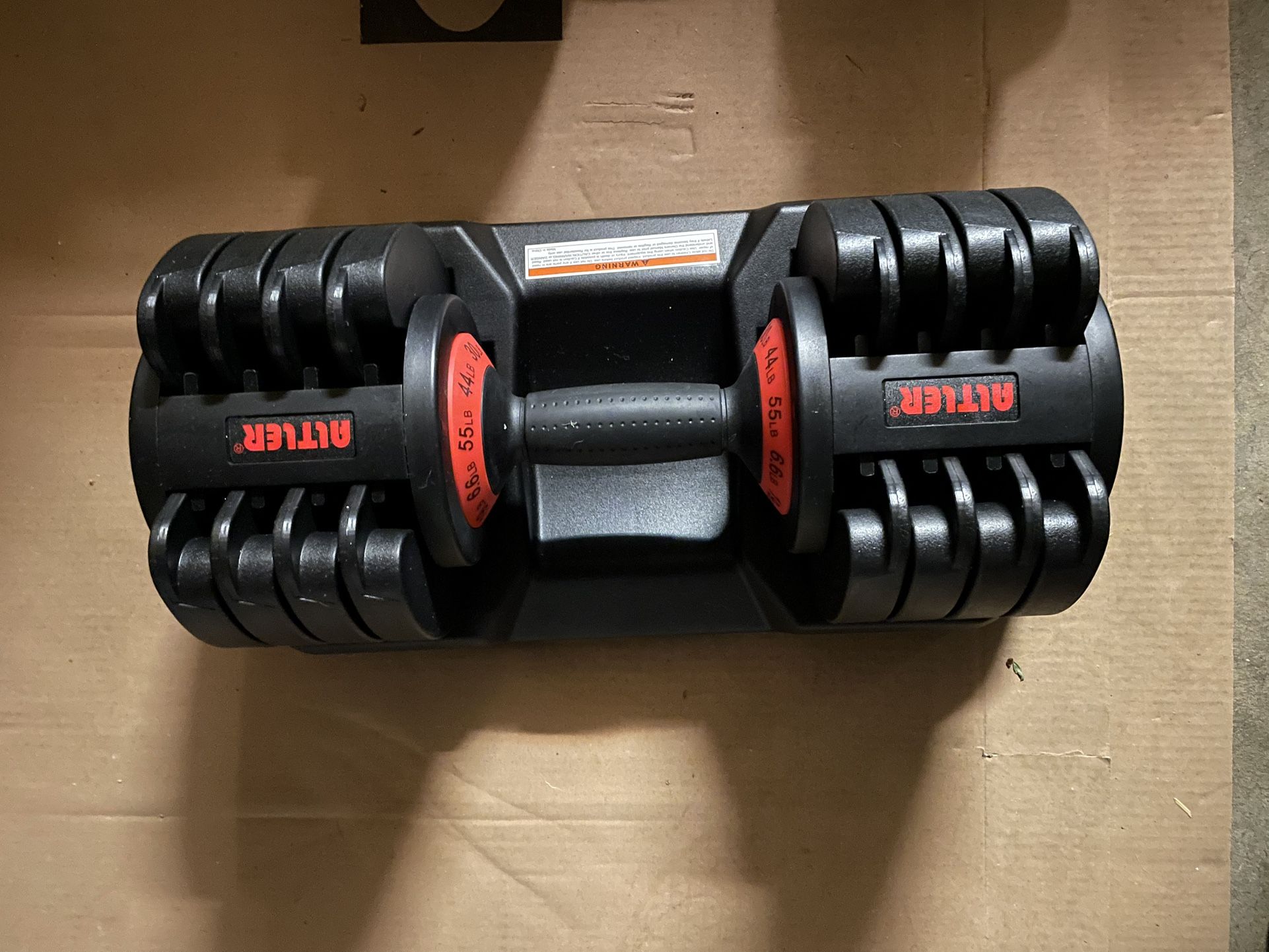 Altler 55lb Dumbbell (never used) 1 Unit Only Not Set