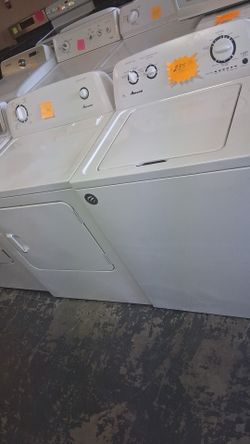 Nice Amana washer and electric dryer set