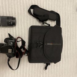 Canon EOS 750D Camera With Two Lenses