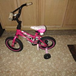 Girls 12 Inch Bicycle Minnie Mouse