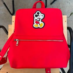 Red Mickey Mouse Backpack