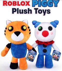 Roblox Piggy Plush Toys – Tigry & Clowny (NEW)