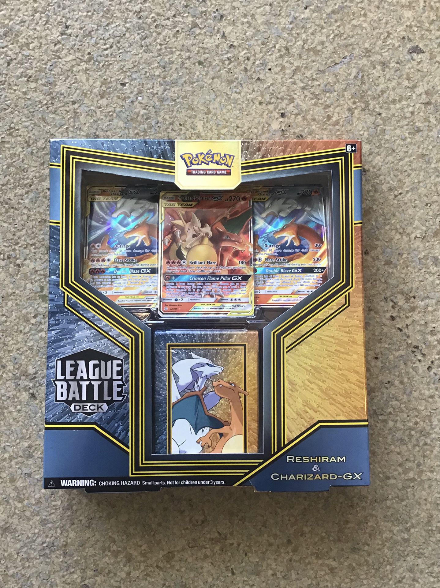 League Battle Deck: Reshiram & Charizard GX Pokemon TCG - Sealed