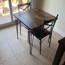 Table With 2 Chairs