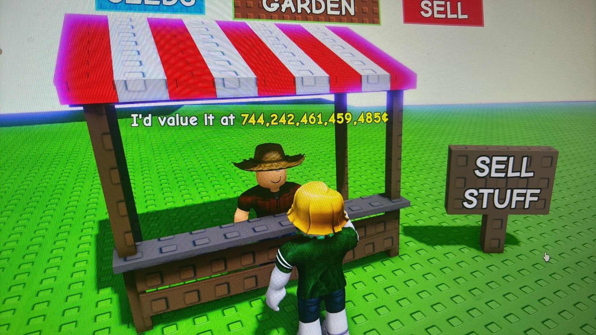 Selling 700 Trill Items Grow A Garden